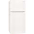 Frigidaire 27.6 in. 14 cu. ft. Frost Free Top Freezer Refrigerator in White with EvenTemp Cooling System