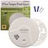 2 in. 1 Smoke and Fire Detector, 10-Year Sealed Battery Operated Dual Sensing Microprocessor Intelligence (Case of 6)