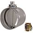 Suncourt 10 in. Motorized Adjustable Damper, Open