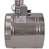 Suncourt 8 in. Motorized Adjustable Damper Closed
