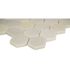 MSI Arabescato Carrara 2 in. Hexagon 12 in. x 12 in. x 0.38 in. Honed Marble Mesh-Mounted Mosaic Tile (9.8 sq. ft./Case)