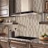 MSI Silva Oak Picket 9.84 in. x 14.13 in. Glossy Glass Mesh-Mounted Mosaic Tile (14.55 sq. ft./Case)