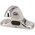 Zurn AquaSense Center set Sensor Faucet with 0.5 GPM Laminar Flow and 4 in. Deck-Mount Spout in Chrome