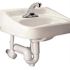 Zurn AquaSense Center set Sensor Faucet with 0.5 GPM Laminar Flow and 4 in. Deck-Mount Spout in Chrome