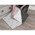 Foss Grizzly Hobnail - Charcoal - Gray Commercial 24 x 24 in. Peel and Stick Carpet Tile Square (40 sq. ft.)