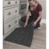 Foss Grizzly Hobnail - Charcoal - Gray Commercial 24 x 24 in. Peel and Stick Carpet Tile Square (40 sq. ft.)