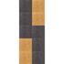 DIP Design Is Personal DIP - Ray - Gold Commercial/Residential 19.7 x 19.7 in. Loose Lay Carpet Tile Square (10.7 sq. ft.)