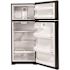 GE 17.5 Cu. Ft. Top-Freezer Black Refrigerator