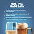 NewAir 15  Inch Premium Built-In Dual Zone Beverage Fridge