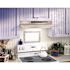 Broan-NuTone BUEZ3 30 in. 260 Max Blower CFM Convertible Under-Cabinet Range Hood with Easy Install System in Stainless Steel
