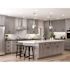 Arlington Veiled Gray Plywood Shaker Assembled Vanity Sink Base Kitchen Cabinet Sft Cls 27 in W x 21 in D x 34.5 in H