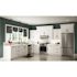 Arlington Vesper White Plywood Shaker Stock Assembled Wall Bridge Kitchen Cabinet Soft Close 24 in W x 12 in D x 12 in H