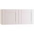 Arlington Vesper White Plywood Shaker Stock Assembled Wall Bridge Kitchen Cabinet Soft Close 24 in W x 12 in D x 12 in H