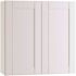 Arlington Vesper White Plywood Shaker Stock Assembled Wall Kitchen Cabinet Soft Close 33 in W x 12 in D x 30 in H