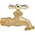Everbilt 1/2 in. MIP and 1/2 in. SWT x 3/4 in. MHT Brass Heavy Duty Hose Bibb Valve