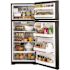 GE ENERGY STAR 17.5 Cu. Ft. Top-Freezer Black Refrigerator