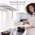 GASLAND 30 in. Insert Range Hood in Stainless Steel with Aluminum Filters LED Lights Push Button Control, 450CFM