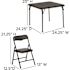 Carnegy Avenue Black Kid's Table