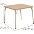 Carnegy Avenue Tan Kid's Table