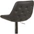 Carnegy Avenue 44.5 in. Gray Vinyl Adjustable Bar Stool
