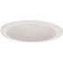 Lithonia Lighting 6 in. Recessed Incandescent Full Reflector White Baffle Trim Deep Narrow Flange (6-Pack)