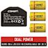 Coast EAL22 1300 Lumens Stormproof Dual Color LED Lantern