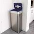 HLS COMMERCIAL 21 Gal. Stainless Steel Recycle Bin with Closing Lid and Odor Filters