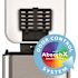 HLS COMMERCIAL 3 Gal. Step Stainless Steel Trash Can with Removable Plastic Liner and Odor Filter