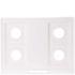GE White Range Cooktop
