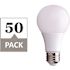 Simply Conserve 60-Watt Equivalent A19 JA8 Compliant Dimmable LED Light Bulb, 2700K Soft White, 50-pack