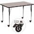 Carnegy Avenue 30.5 in. Gray Kids Table
