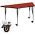 Carnegy Avenue 25.37 in. Red Kids Table