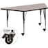 Carnegy Avenue 25.5 in. Gray Kids Table