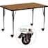 Carnegy Avenue 30.37 in. Oak Kids Table