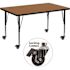 Carnegy Avenue 25.37 in. Oak Kids Table