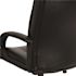 Flash Furniture Jessica Faux Leather High Back Ergonomic Executive Chair in Black Faux Leather with Arms