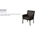Black Taylor Leather Soft Upholstered Executive Side Reception Chair,Ergonomic Lobby Chair with Cushions and Padded Arms