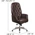 Carnegy Avenue Brown Leather Office/Desk Chair