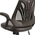 Carnegy Avenue Faux Leather Swivel Ergonomic Office Chair in Black