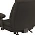 Carnegy Avenue Fabric Swivel Ergonomic Office Chair in Black