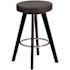 Carnegy Avenue 24.25 in. Black Bar Stool