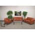 Flash Furniture 3-Piece Cognac Living Room Sets