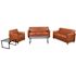 Flash Furniture 3-Piece Cognac Living Room Sets