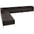 Carnegy Avenue 9-Piece Black Living Room Sets