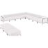 Carnegy Avenue 12-Piece Melrose White Living Room Sets
