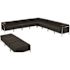 Carnegy Avenue 12-Piece Black Living Room Sets