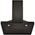 ZLINE Kitchen and Bath 24 in. 400 CFM Ducted Vent Wall Mount Range Hood in Black Stainless Steel