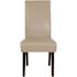 Carnegy Avenue Beige Leather Faux Leather Dining Chair