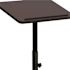 Carnegy Avenue 20 in. Rectangular Mahogany Standing Desks with Adjustable Height