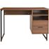 Carnegy Avenue 45 in. Rectangular Rustic 1 Drawer Computer Desks with File Storage